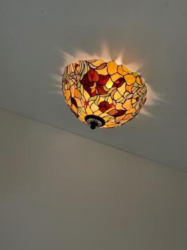 Tiffany plafondlamp Italy 40-80