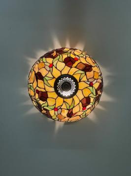 Tiffany plafondlamp Italy 40-80