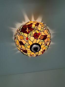 Tiffany plafondlamp Italy 40-80