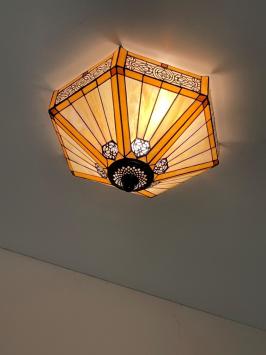 Tiffany plafondlamp Luxembourg 40  80