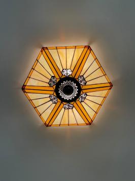 Tiffany plafondlamp Luxembourg 40  80