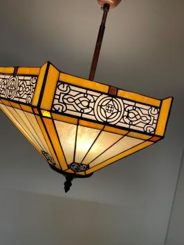 Tiffany plafondlamp Luxembourg 40 - C2