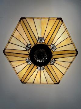 Tiffany plafondlamp Luxembourg 53  Flow