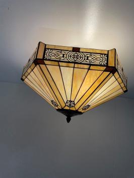 Tiffany plafondlamp Luxembourg 53  Flow