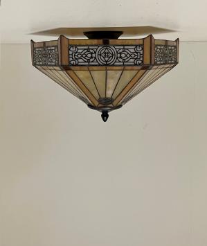 Tiffany plafondlamp Luxembourg Loose 40  96