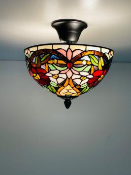 Tiffany plafondlamp Madeira 2596