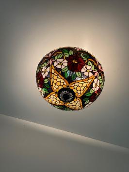 Tiffany plafondlamp Madeira 40/ Flow 