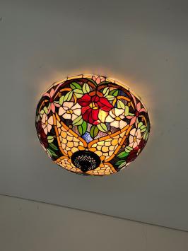 Tiffany plafondlamp Madeira 40-80