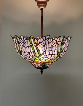 Tiffany plafondlamp Malaga - C2