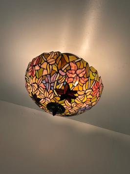 Tiffany plafondlamp Monaco 40 Flow 