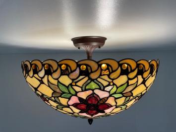 Tiffany plafondlamp Montana 50 Flow