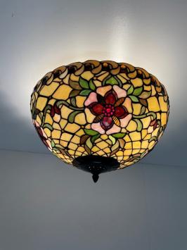 Tiffany plafondlamp Montana 50 Flow