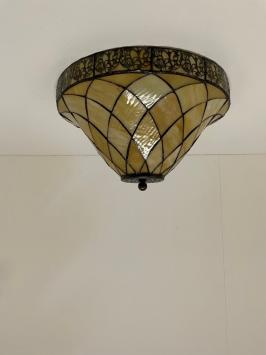 Tiffany plafondlamp Ø 45cm Yesterday  80