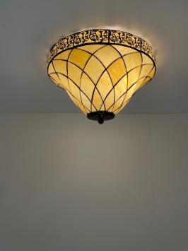 Tiffany plafondlamp Ø 45cm Yesterday  80