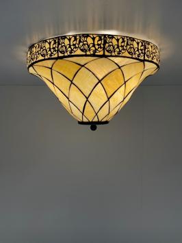 Tiffany plafondlamp Ø 45cm Yesterday  80