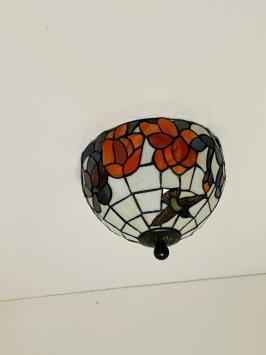 Tiffany Plafondlamp Ø25cm Bologna - 80