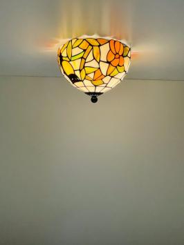 Tiffany Plafondlamp Ø25cm Brescia - 80