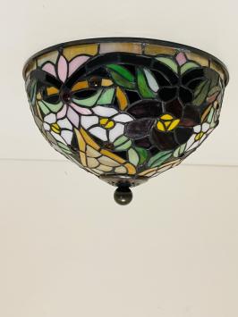 Tiffany Plafondlamp Ø25cm Madeira - 80