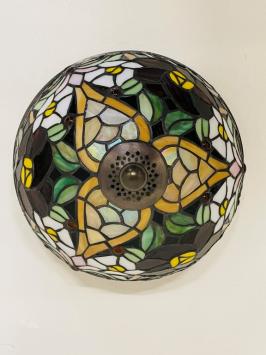 Tiffany Plafondlamp Ø25cm Madeira - 80