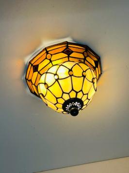 Tiffany Plafondlamp Ø25cm Switserland  80