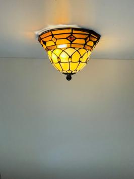 Tiffany Plafondlamp Ø25cm Switserland  80