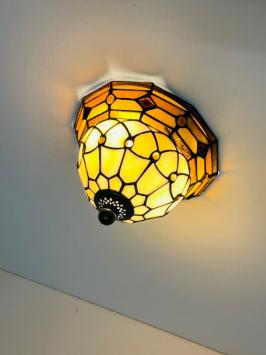 Tiffany Plafondlamp Ø25cm Switserland  80