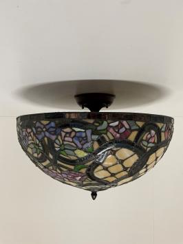 Tiffany plafondlamp Ø50cm Floreale Flow