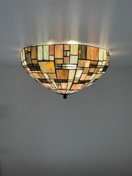 Tiffany plafondlamp Ø50cm Georgia 80