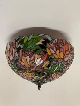 Tiffany plafondlamp Ø50cm Peony  Flow