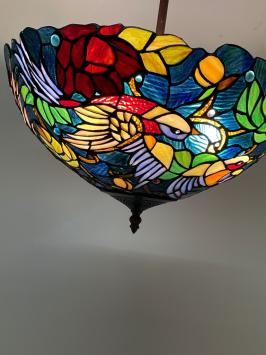 Tiffany plafondlamp Oslo - C2