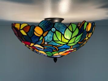 Tiffany plafondlamp Oslo Loose 96