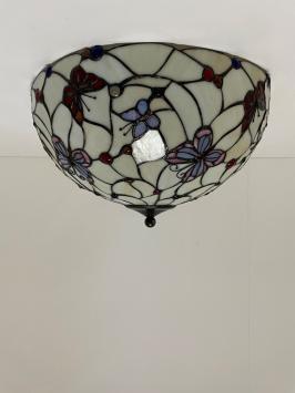 Tiffany plafondlamp Papillon 50 / 80