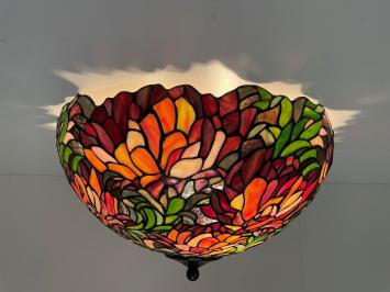 Tiffany plafondlamp Peony 50  80