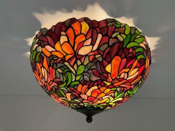 Tiffany plafondlamp Peony 50  80