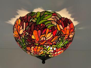 Tiffany plafondlamp Peony 50  80