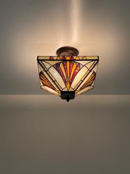 Tiffany plafondlamp Poland 40  Flow