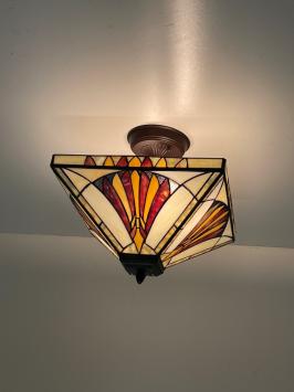 Tiffany plafondlamp Poland 40  Flow