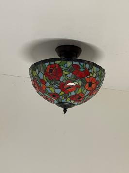 Tiffany plafondlamp Rosas 40 Flow 