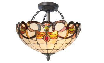 Tiffany plafondlamp Roxbury 40/ 82