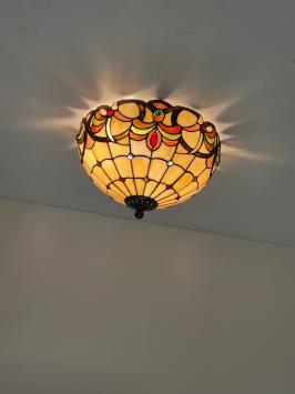 Tiffany plafondlamp Roxbury 40 - 80