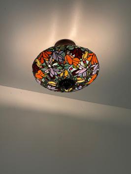 Tiffany plafondlamp San Marino 40 Flow 