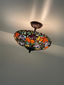 Tiffany plafondlamp San Marino 40 Flow 