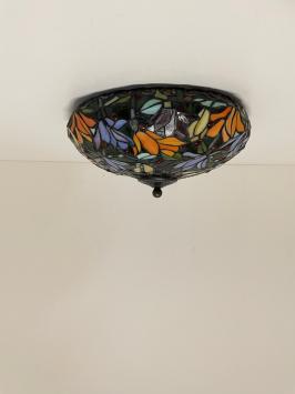 Tiffany plafondlamp San Marino 44 / 80