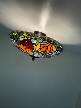 Tiffany plafondlamp San Marino 44  96