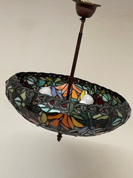 Tiffany plafondlamp San Marino - C2