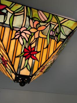 Tiffany plafondlamp Sevilla 4080