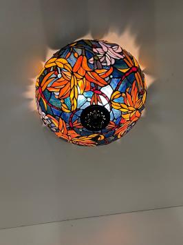 Tiffany plafondlamp Stockholm 40 - 80