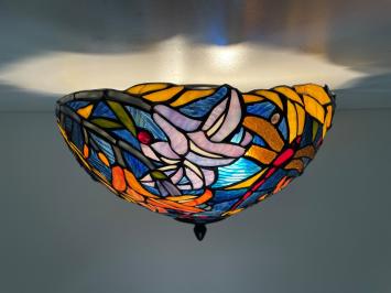 Tiffany plafondlamp Stockholm Loose 96