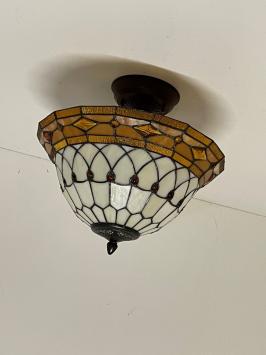 Tiffany plafondlamp Switserland 40 Flow 