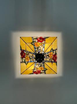 Tiffany plafondlamp Valencia Loose 96